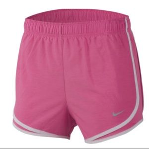 pink nike athletic shorts